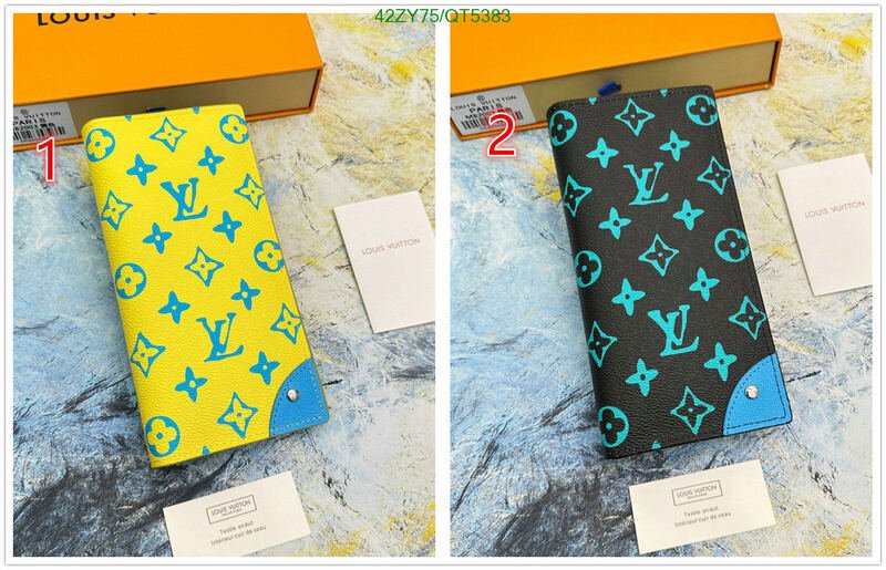 LV Bag-(4A)-Wallet- Code: QT5383 $ 55USD