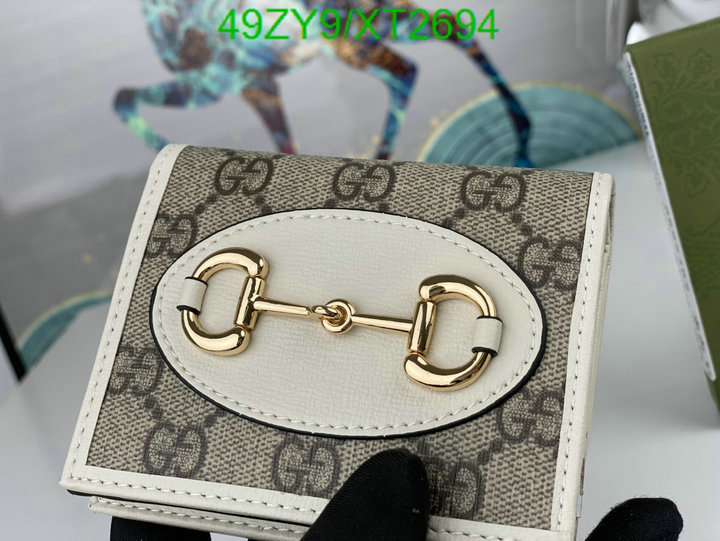Gucci Bag-(4A)-Wallet-,Code: XT2694,$ 64USD