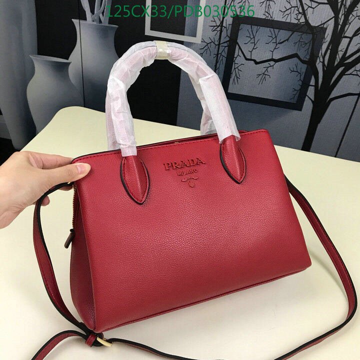 Prada Bag-(4A)-Handbag-,Code: PDB030536,$ 163USD
