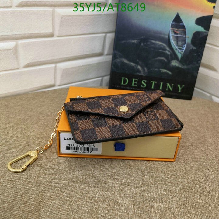 LV Bag-(4A)-Wallet- Code: AT8649 $ 46USD