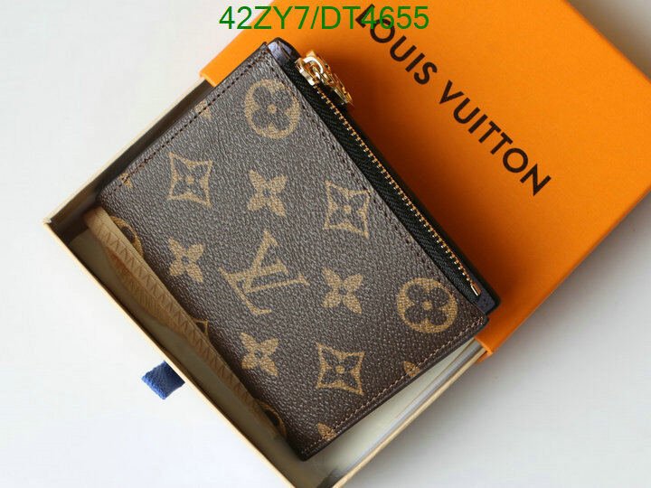 LV Bag-(4A)-Wallet- Code: DT4655 $ 55USD