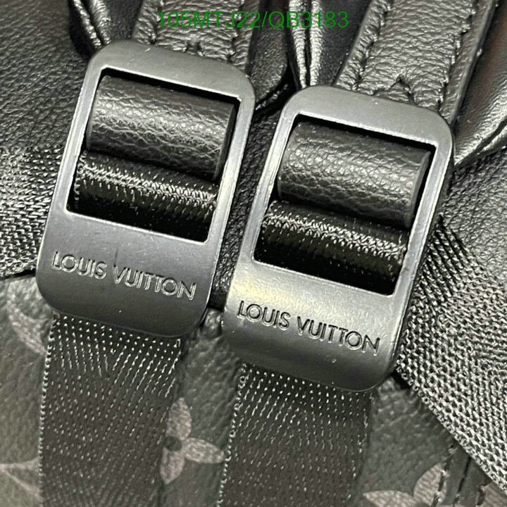 LV Bag-(4A)-Backpack- Code: QB3183 $ 137USD