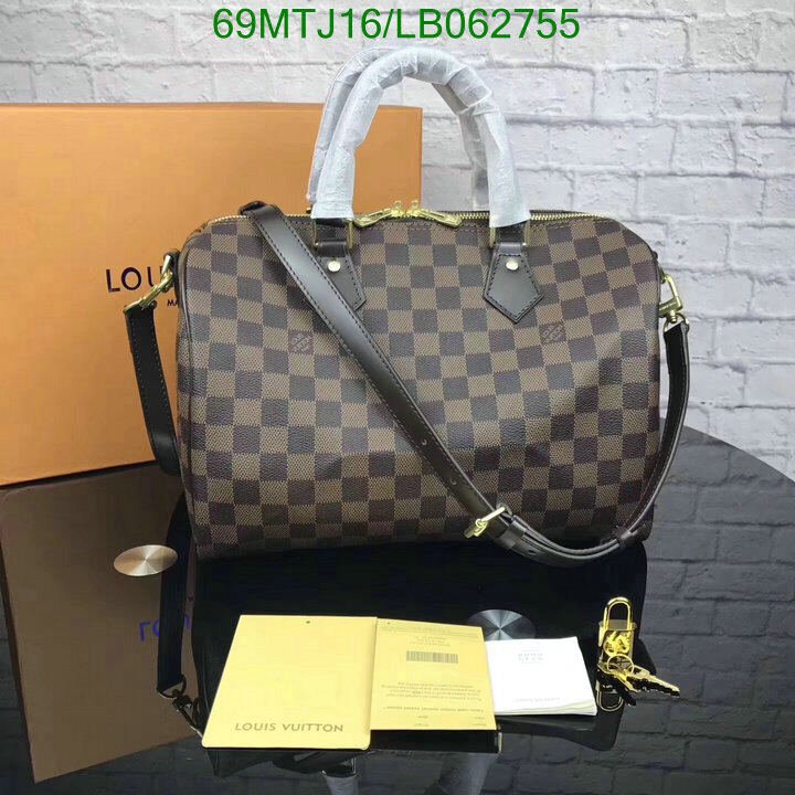 LV Bags-(4A)-Speedy-,Code: LB062755,$ 90USD