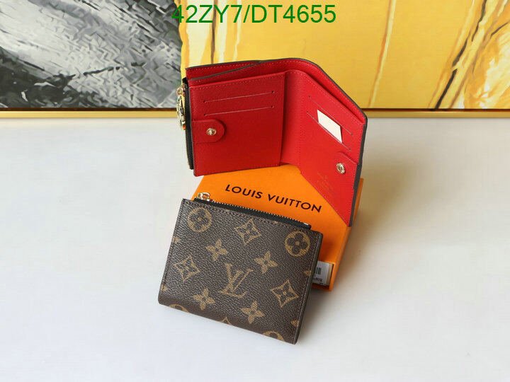 LV Bag-(4A)-Wallet- Code: DT4655 $ 55USD
