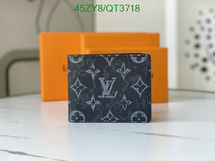 LV Bag-(4A)-Wallet- Code: QT3718 $ 59USD