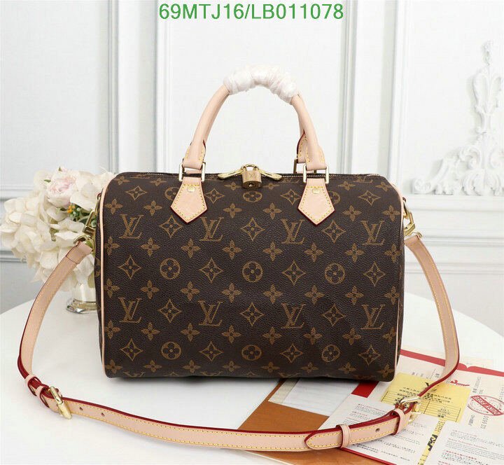 LV Bags-(4A)-Speedy-,Code: LB011078,$ 90USD