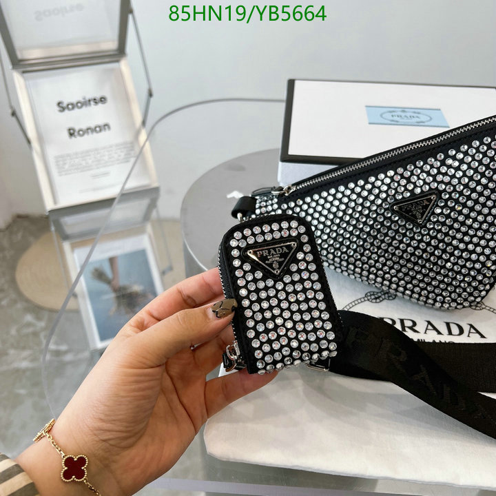 Prada Bag-(4A)-Triangle-,Code: YB5664,$ 111USD
