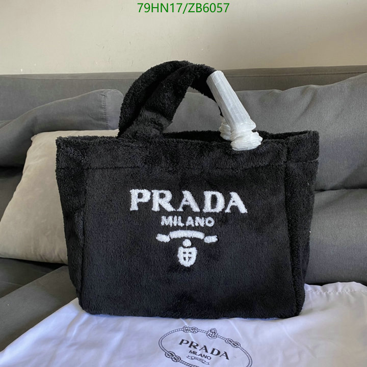 Prada Bag-(4A)-Handbag-,Code: ZB6057,$ 103USD