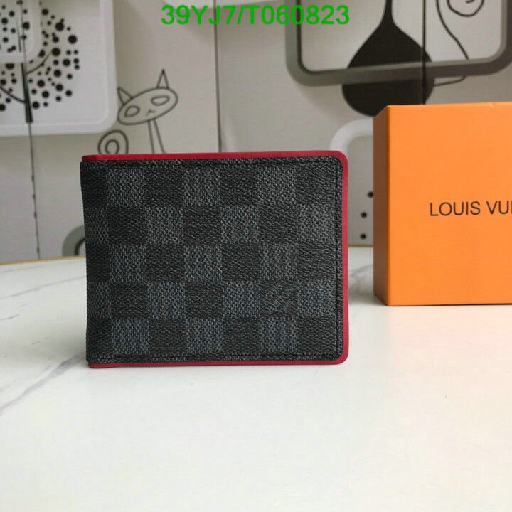 LV Bags-(4A)-Wallet-,Code: T060823,$ 51USD