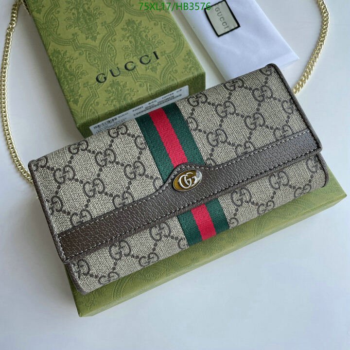 Gucci Bag-(4A)-Diagonal-,Code: HB3576,$ 98USD