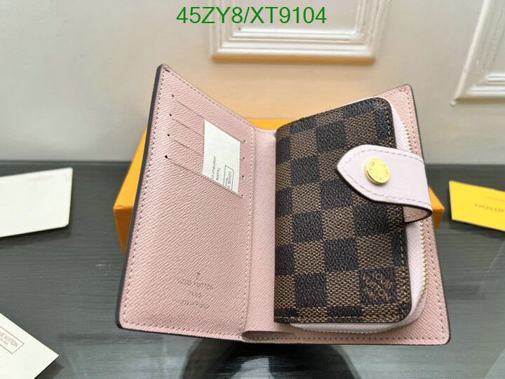 LV Bag-(4A)-Wallet- Code: XT9104 $ 59USD