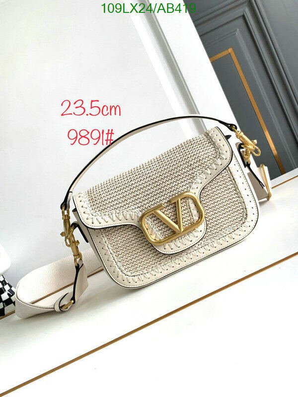 Valentino Bag-(4A)-LOC-V Logo Code: AB419 $ 142USD
