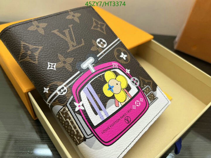 LV Bags-(4A)-Wallet-,Code: HT3374,$ 59USD