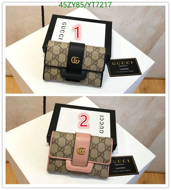 Gucci Bag-(4A)-Wallet-,Code: YT7217,$ 59USD