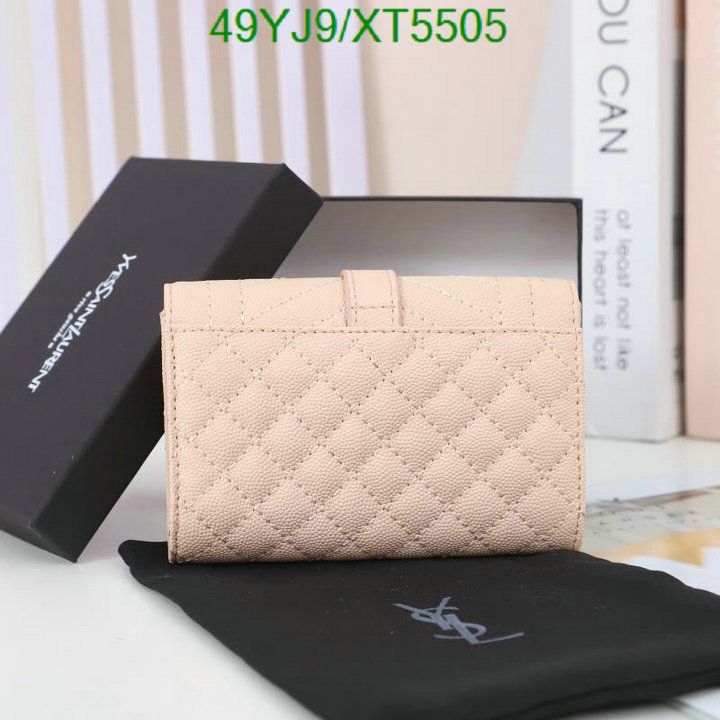 YSL Bag-(4A)-Wallet-,Code: XT5505,$ 64USD