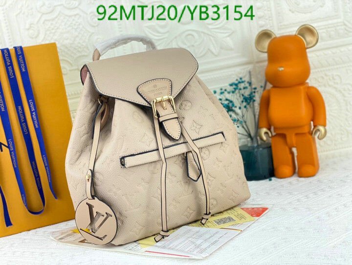 LV Bags-(4A)-Backpack-,Code: YB3154,$ 120USD