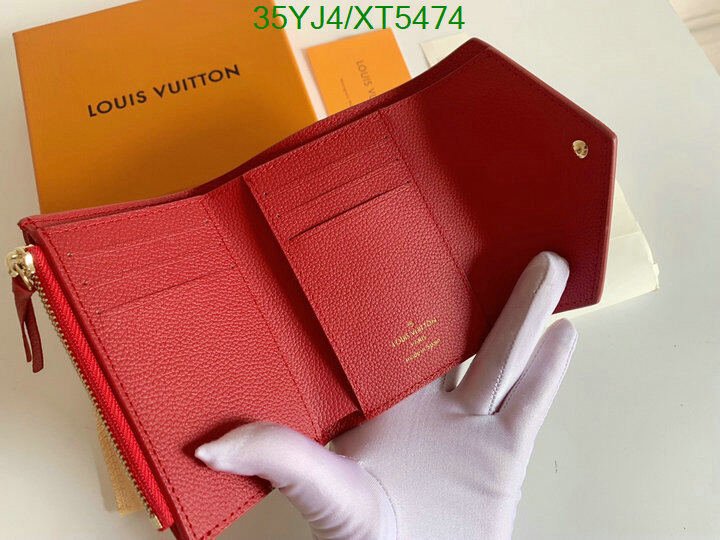 LV Bags-(4A)-Wallet-,Code: XT5474,$ 46USD