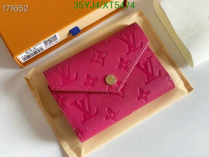 LV Bags-(4A)-Wallet-,Code: XT5474,$ 46USD
