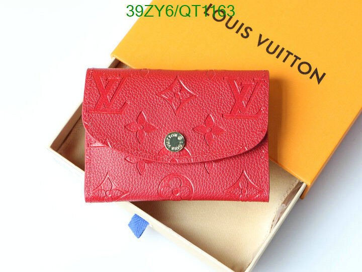 LV Bag-(4A)-Wallet- Code: QT1163 $ 51USD