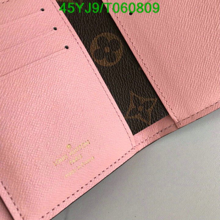 LV Bags-(4A)-Wallet-,Code: T060809,$ 59USD