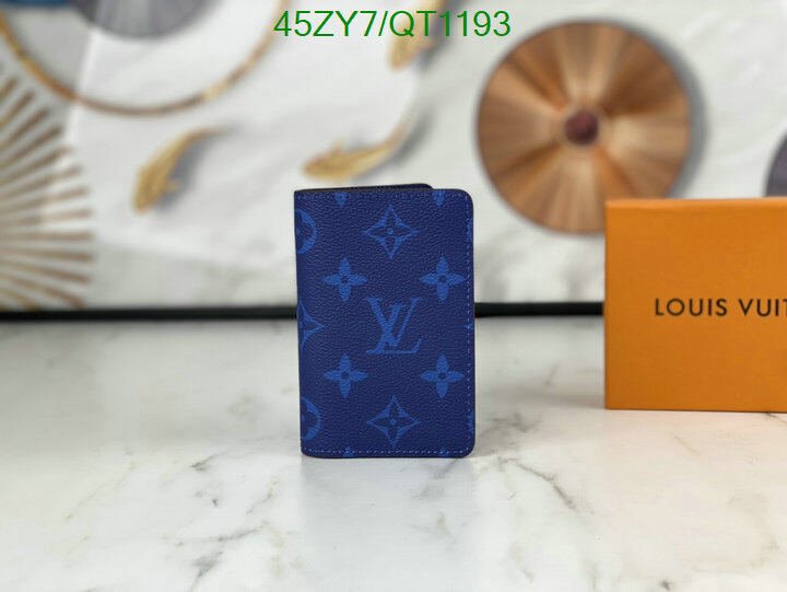 LV Bag-(4A)-Wallet- Code: QT1193 $ 59USD