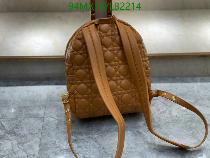 DiorBag-(4A)-Backpack- Code: LB2214 $ 123USD