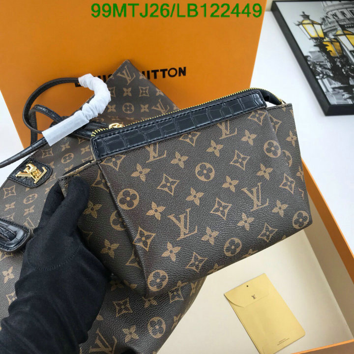 LV Bags-(4A)-Handbag Collection-,Code: LB122449,$ 129USD