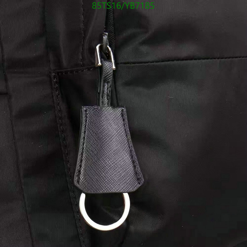 Prada Bag-(4A)-Backpack- Code: YB7185 $ 111USD