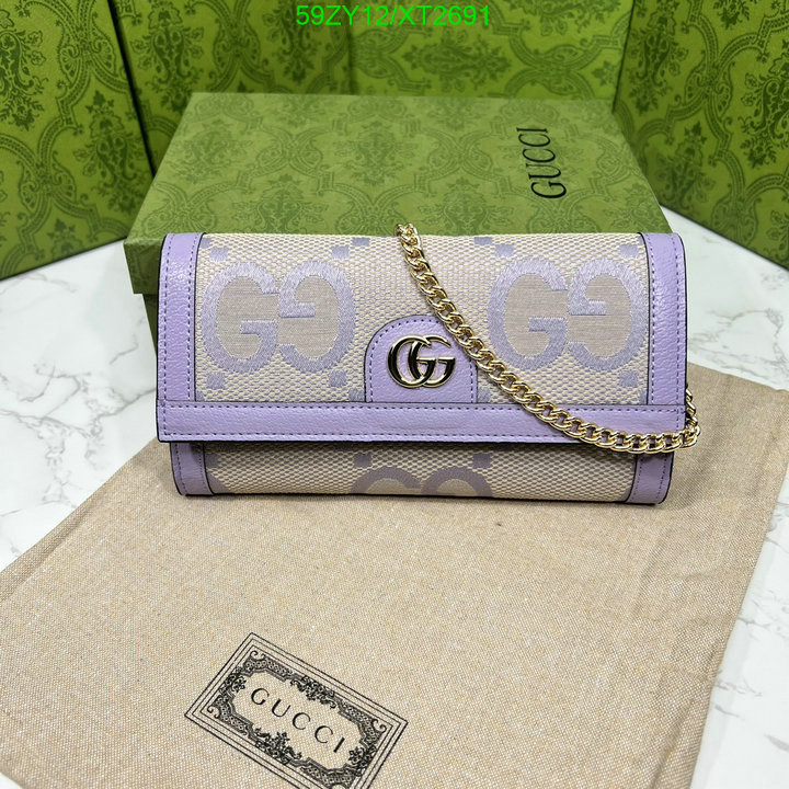 Gucci Bag-(4A)-Wallet-,Code: XT2691,$ 77USD