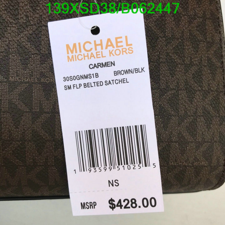 Michael Kors Bag-(4A)-Handbag-,Code: B062447,$ 181USD