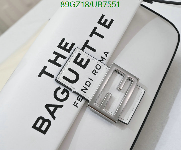 Fendi Bag-(4A)-Baguette- Code: UB7551 $ 116USD