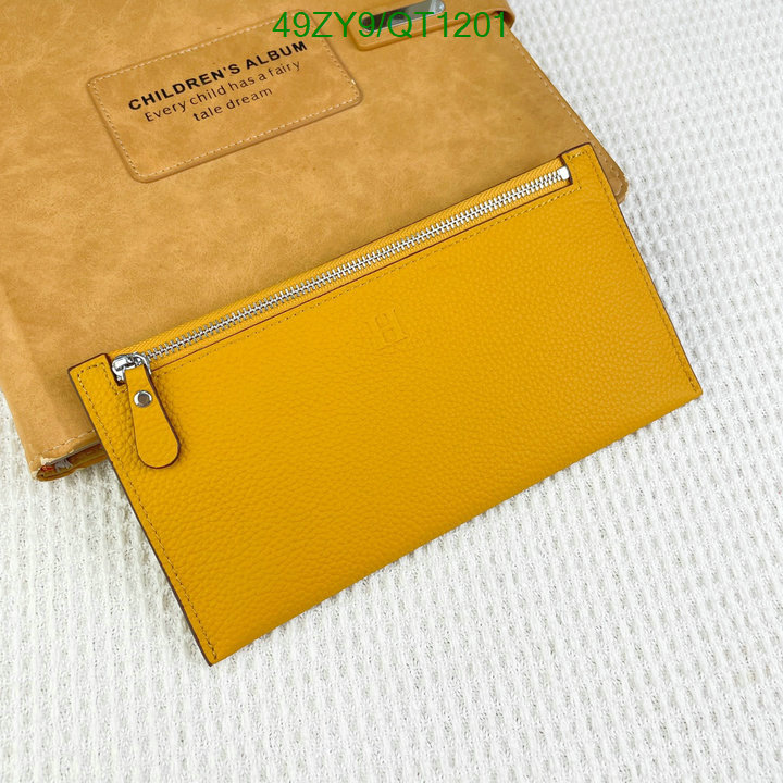 Hermes Bag-(4A)-Wallet- Code: QT1201 $ 64USD