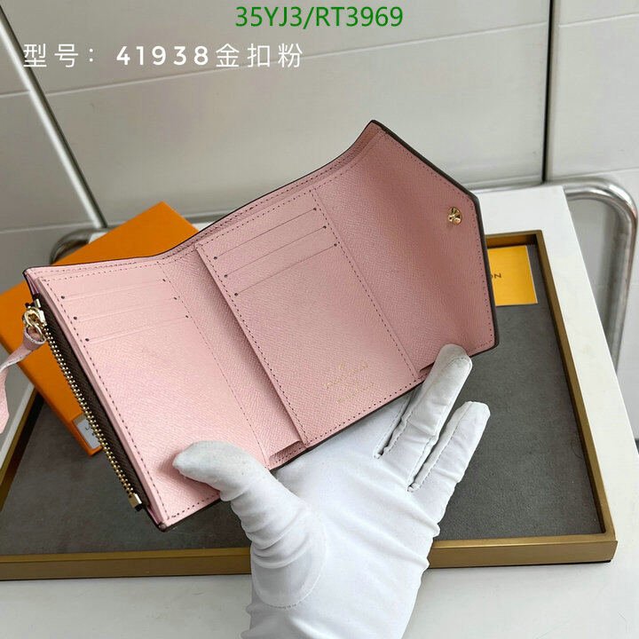 LV Bag-(4A)-Wallet- Cod8: RT3969 $ 46USD