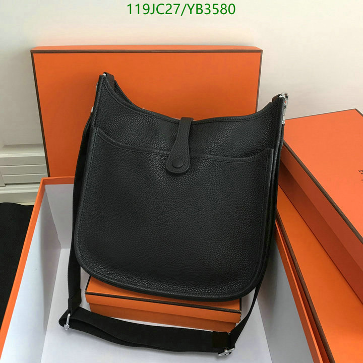 Hermes Bag-(4A)-Evelyne-,Code: YB3580,$ 155USD