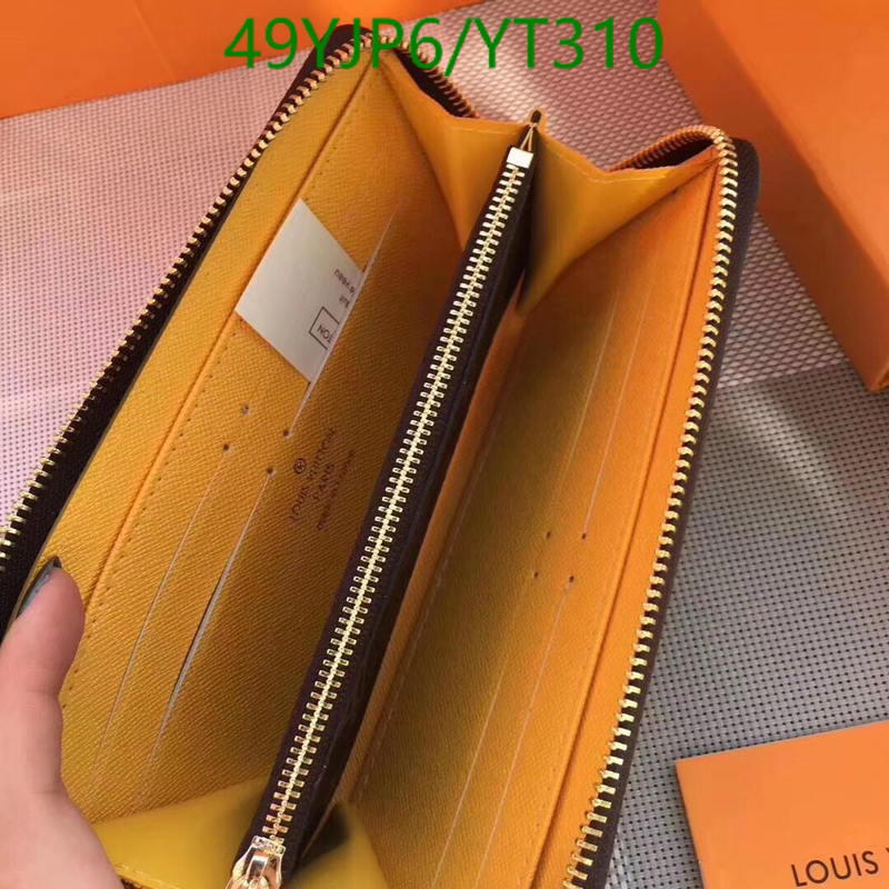 LV Bags-(4A)-Wallet-,Code: YT310,$ 64USD