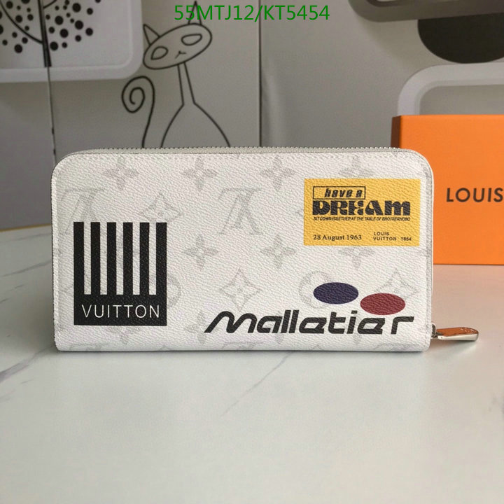 LV Bags-(4A)-Wallet-,Code: KT5454,$ 72USD