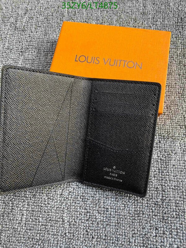 LV Bags-(4A)-Wallet-,Code: LT4875,$ 46USD