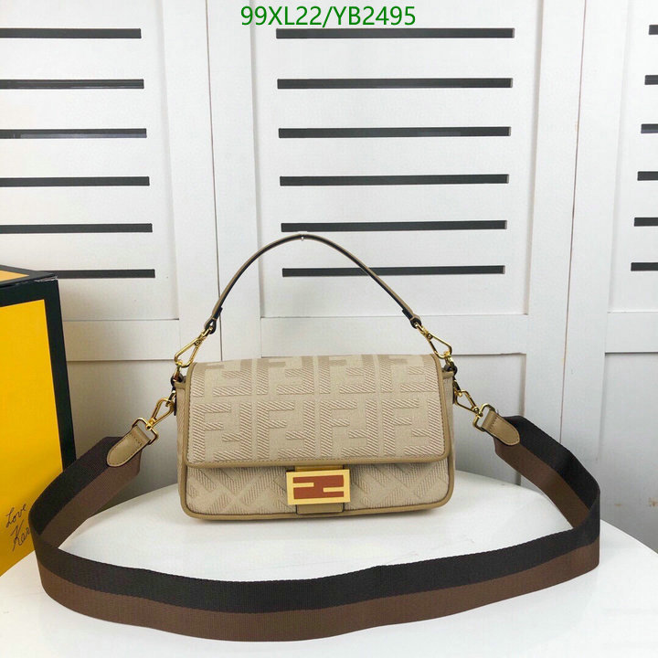 Fendi Bag-(4A)-Baguette-,Code: YB2495,$ 129USD
