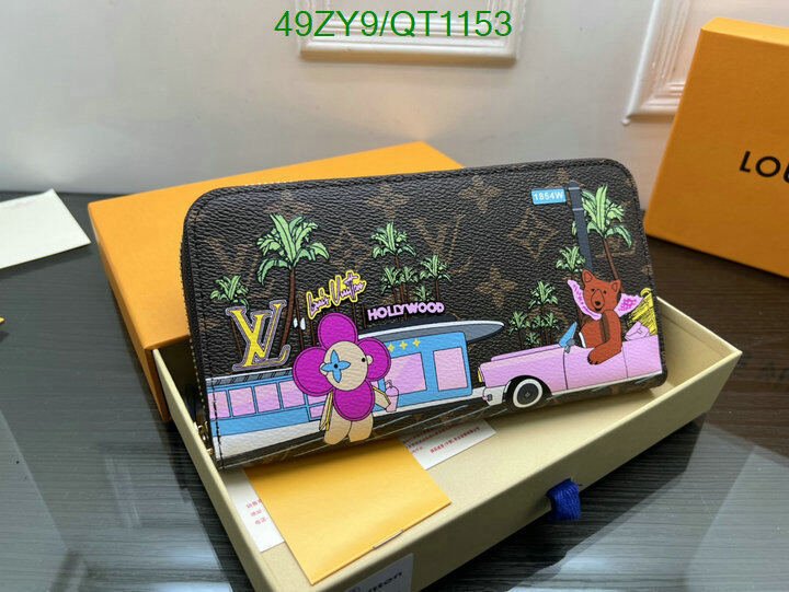 LV Bag-(4A)-Wallet- Code: QT1153 $ 64USD