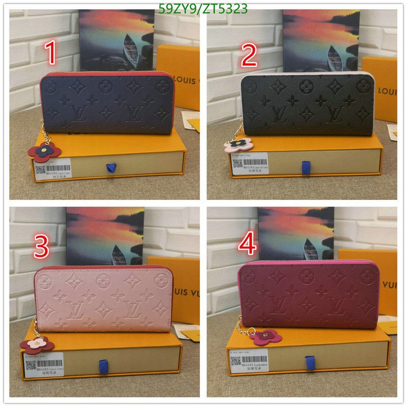 LV Bags-(4A)-Wallet-,Code: ZT5323,$ 77USD