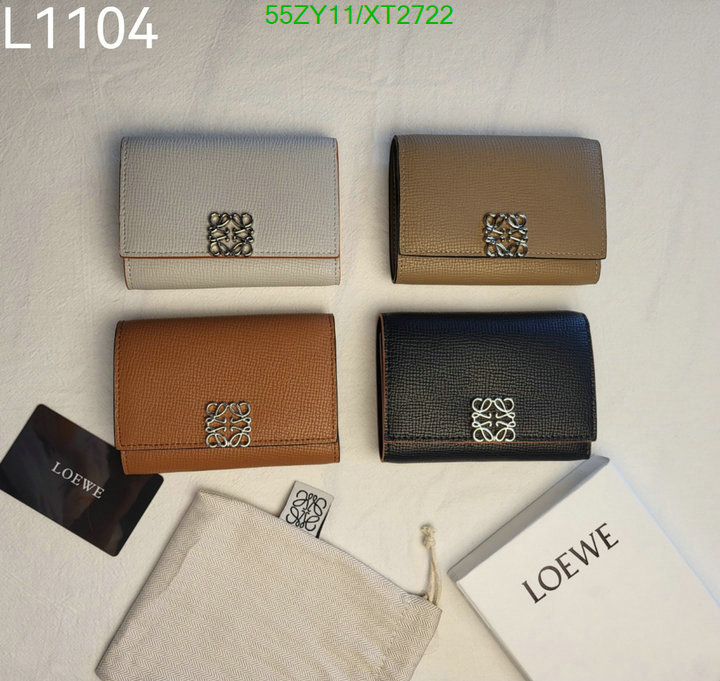 Loewe Bag-(4A)-Wallet-,Code: XT2722,$ 72USD