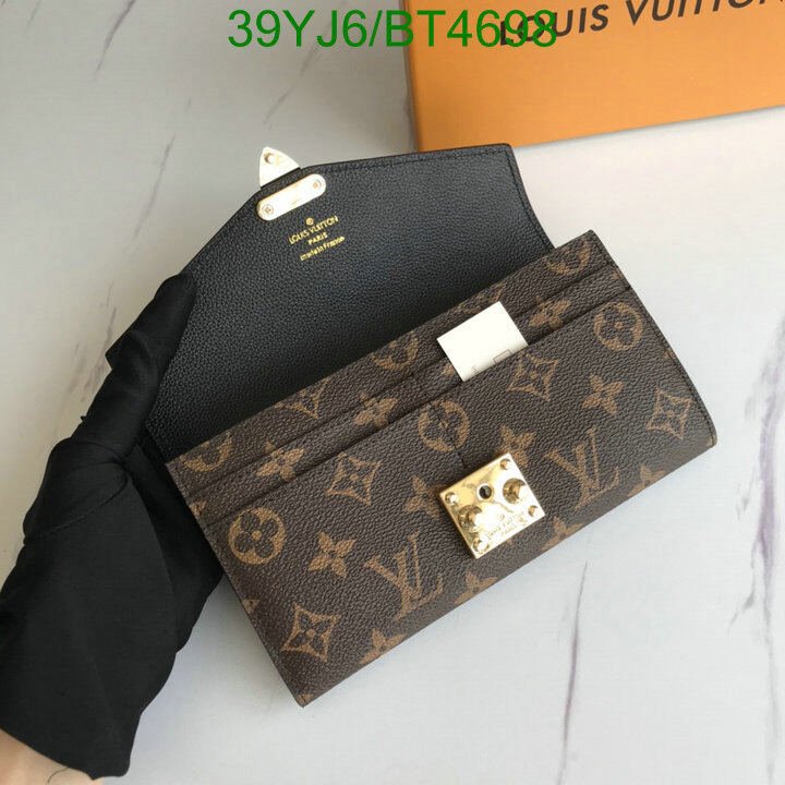 LV Bag-(4A)-Wallet- Code: BT4698 $ 51USD