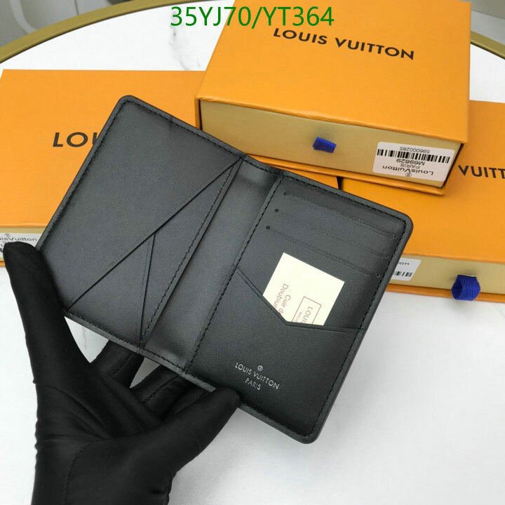 LV Bags-(4A)-Wallet-,Code: YT364,$ 46USD