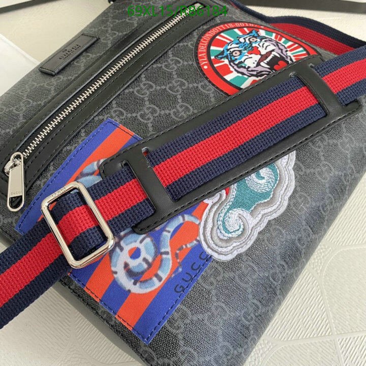 Gucci Bag-(4A)-Diagonal- Code: RB6184 $ 90USD