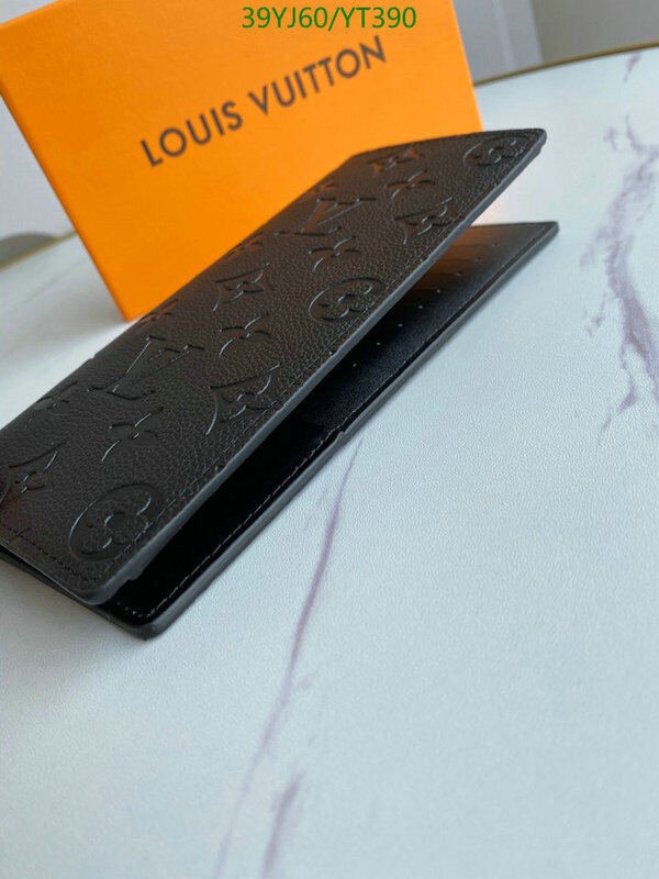 LV Bags-(4A)-Wallet-,Code: YT390,$ 51USD