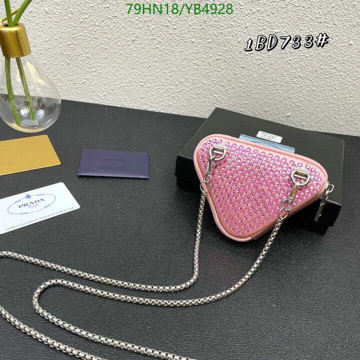Prada Bag-(4A)-Triangle- Code: YB4928 $ 103USD