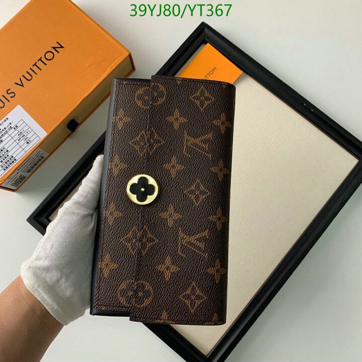 LV Bags-(4A)-Wallet-,Code: YT367,$ 51USD