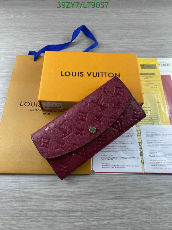 LV Bags-(4A)-Wallet-,Code: LT9057,$ 51USD