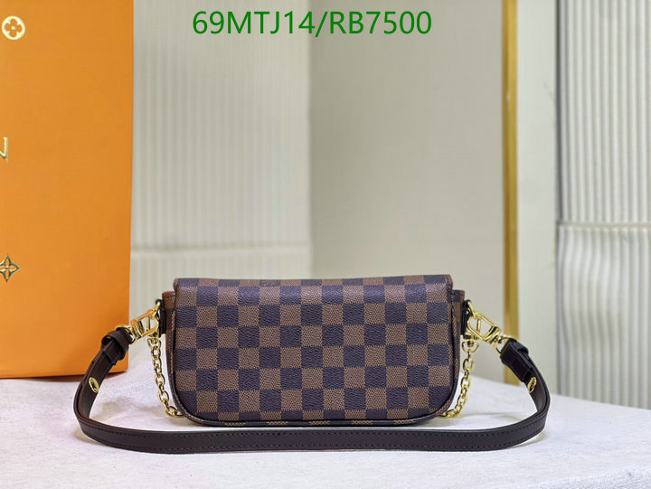 LV Bag-(4A)-Pochette MTis Bag-Twist- Code: RB7500 $ 90USD