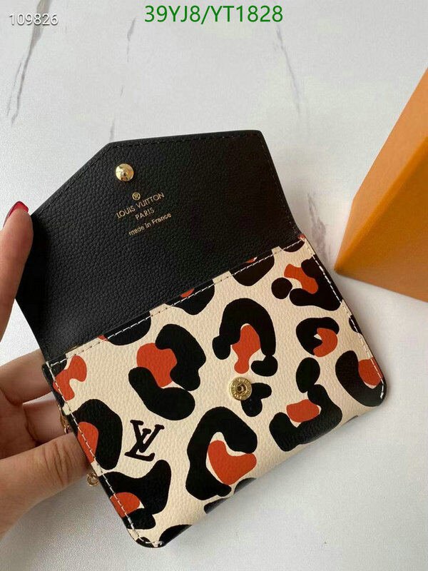 LV Bags-(4A)-Wallet-,Code: YT1828,$ 51USD